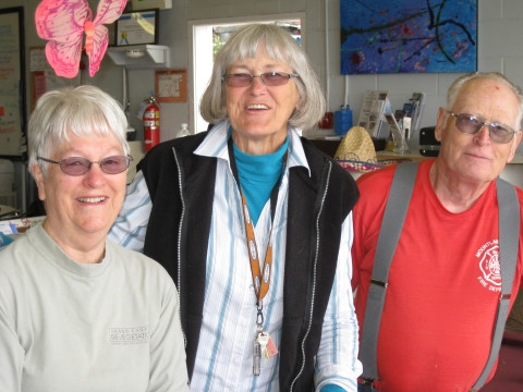 Carol, Peggy and Darrell